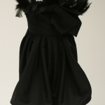 Robe noire à plumes - Edward Finney - 1950 € (£1700)