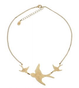 Flying Swallows Pendant - Accessorize - £5/6.90€ © Accessorize