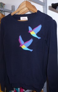 Pull oiseau - Louche